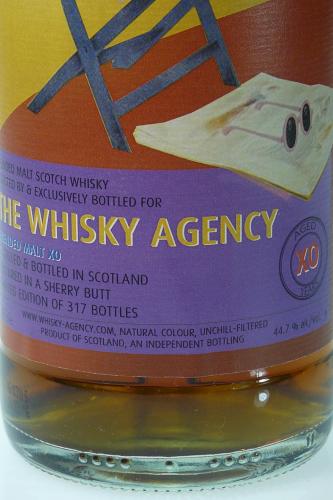 Whisky Agency シングルカスク・ブレンデッド・モルトXO シェリー樽熟成