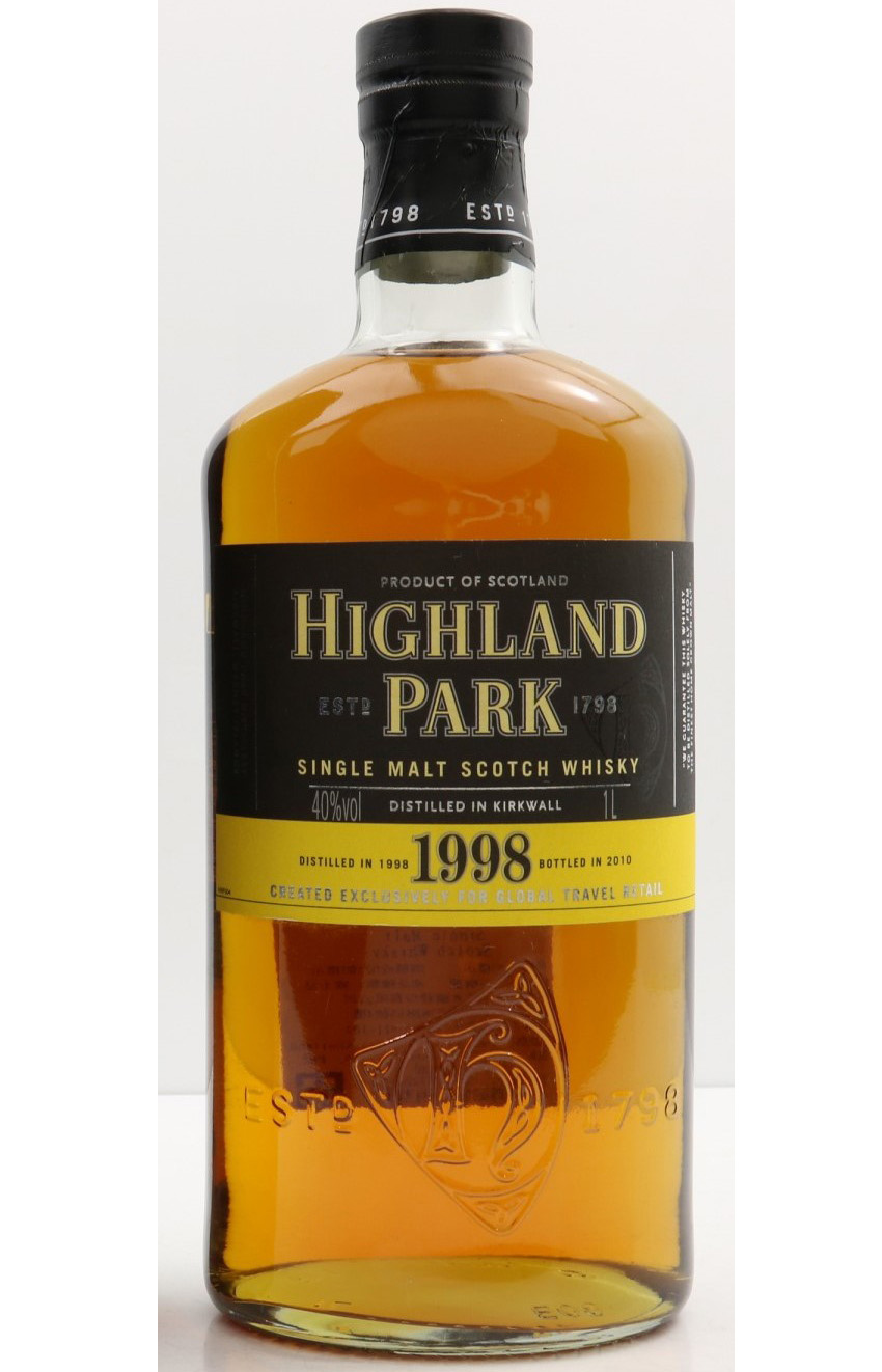 Old River Whisky Sales ウイスキー オールドボトル スコッチ ビンテージ専門店 Highland Park ハイランドパーク 1998 創業0年記念 免税店発売品