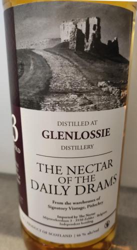 GLENLOSSIE 13年 Nectar of the Dai;ly Drams 2009