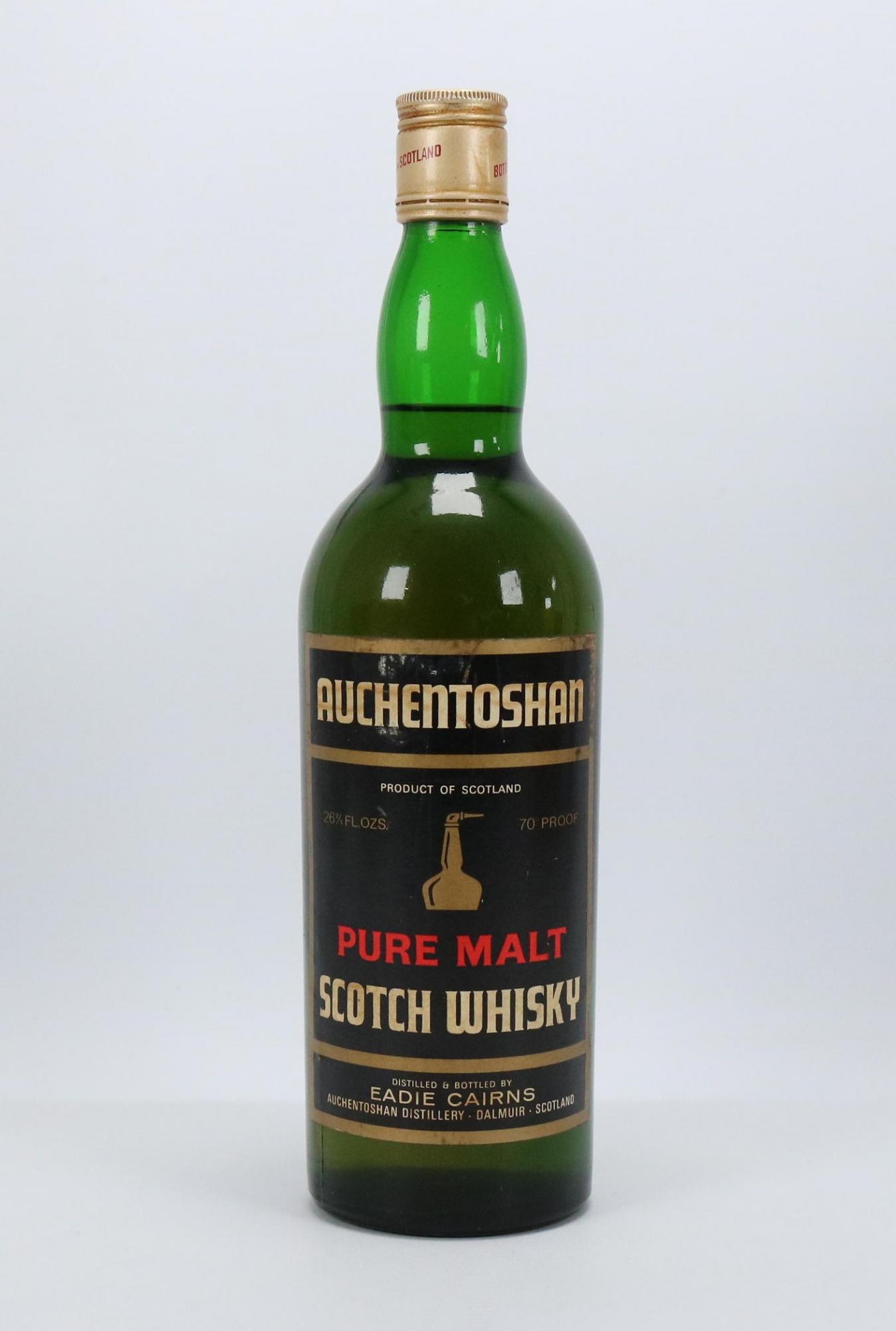 Old River Whisky Sales ウイスキー オールドボトル スコッチ ビンテージ専門店 Auchentoshan オーカントッシャン Eadie Cairns シェリー樽 70年代瓶詰