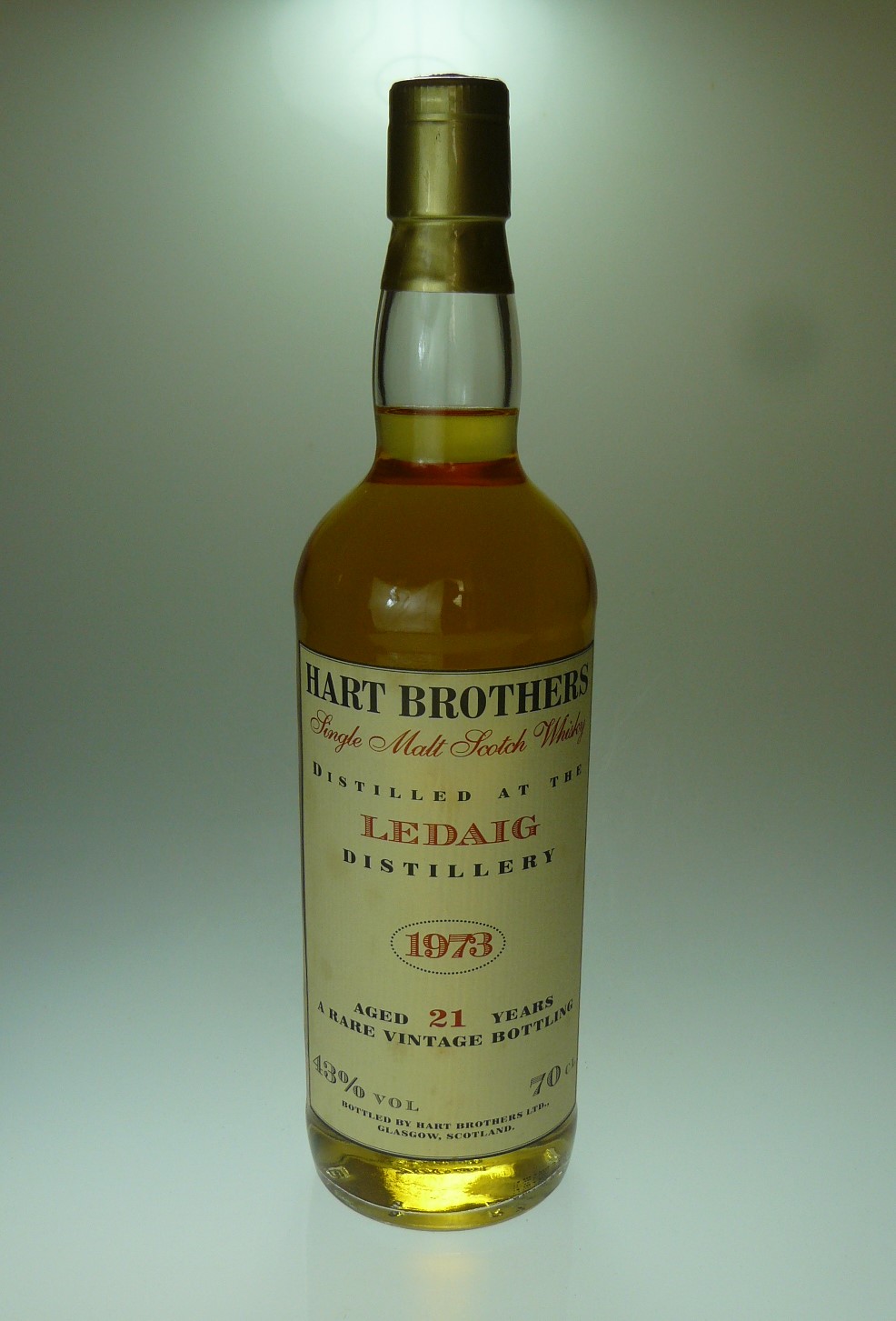 Old River Whisky Sales ウイスキー オールドボトル スコッチ ビンテージ専門店 Ledaig 21年 1973 Hart Brothers 至高のウイスキー