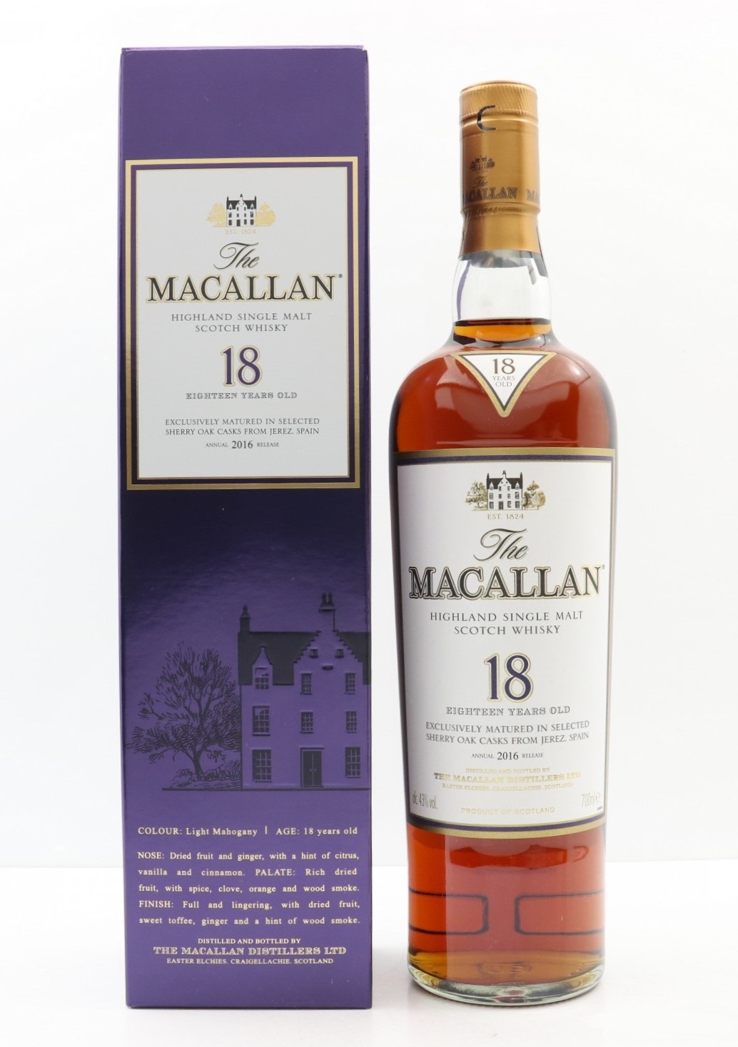 Old River Whisky Sales ウイスキー オールドボトル スコッチ ビンテージ専門店 Macallan マッカラン18年 Annual 16 Release オフィシャル