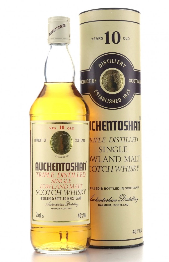 Old River Whisky Sales ウイスキー オールドボトル スコッチ ビンテージ専門店 Auchentoshan オーカントゥシャン10年 Stanley P Morrison 80年代