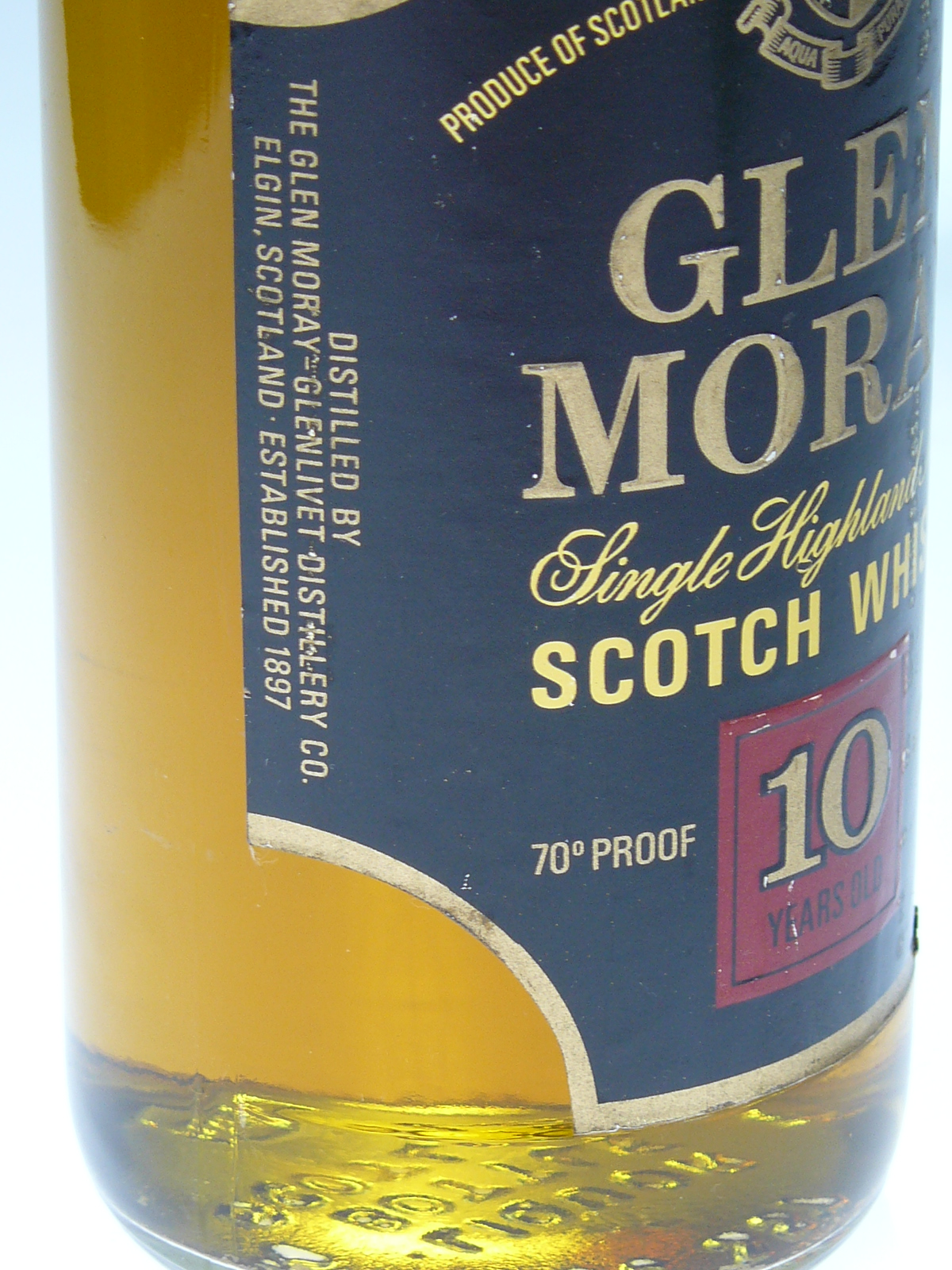 Old River Whisky Sales ウイスキー オールドボトル スコッチ ビンテージ専門店 Glen Moray グレンマレイ10年 1970年代流通品