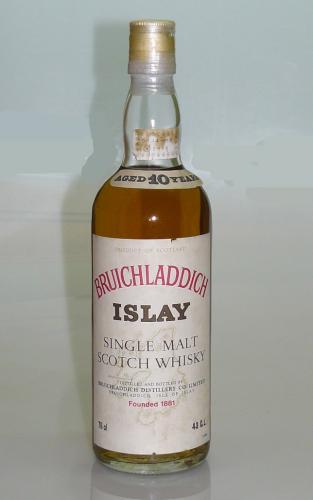 恭賀新春 Bruichladdich 10年 「ウイスキー特級」　日商岩井1980年代前半輸入品　