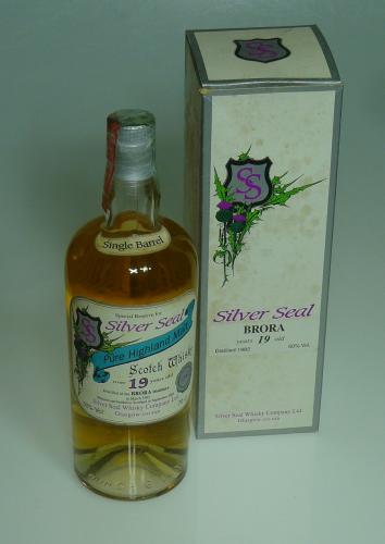 恭賀新春 BRORA ブローラ19年 1982-2001 バーボン樽 Silver Seal