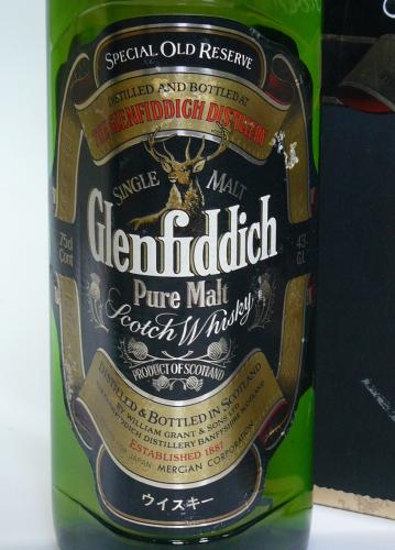 Glenfiddich Pure Malt A SINGLE HIGHLAND MALT メルシャン