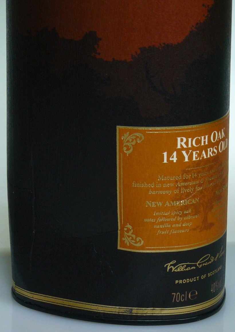 Auld River Whisky ウイスキー・オールドボトル・スコッチ・ビンテージ専門店 / Glenfiddich 14年 RICH OAK  SINGLE MALT SCOTCH