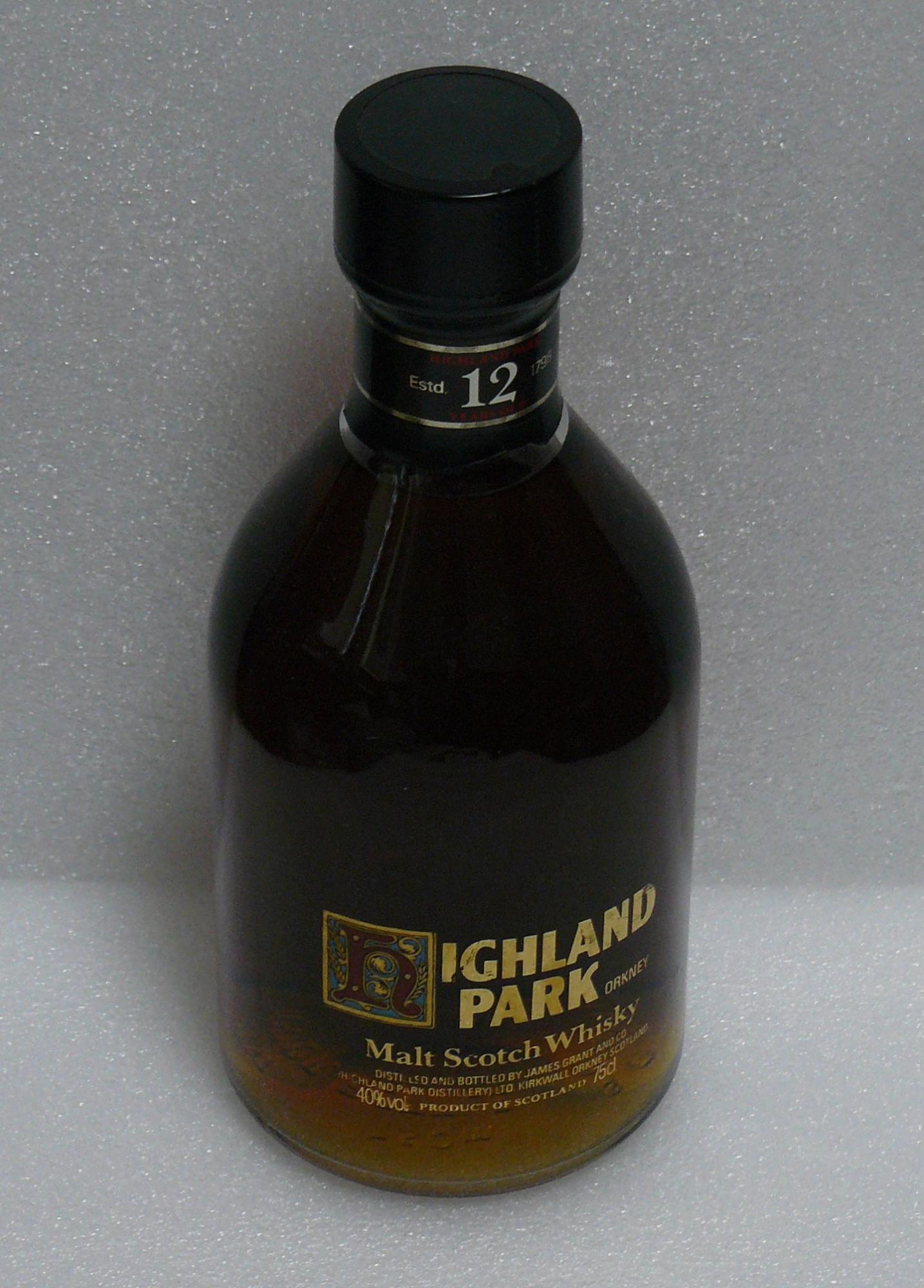 ☆未開栓 旧ボトル 古酒 ☆ハイランドパーク HIGHLAND PARK 18年 750ml ...