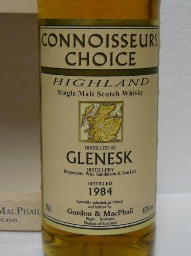 恭賀新春 GLENESK 消滅蒸留所グレネスク 1984-2004 GMCC