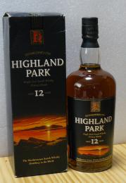 恭賀新春 Highland Park ハイランドパーク12年 2003年頃 免税店リッター瓶43%