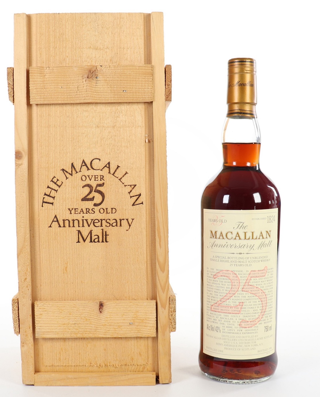 Macallan マッカラン25年 Anniversary Malt 1968-94 米国正規輸入品