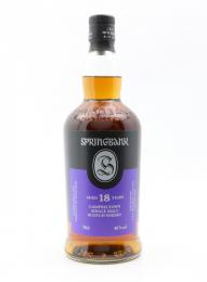 SPRINGBANK スプリングバンク18年 2023年5月11日瓶詰 英国流通品　