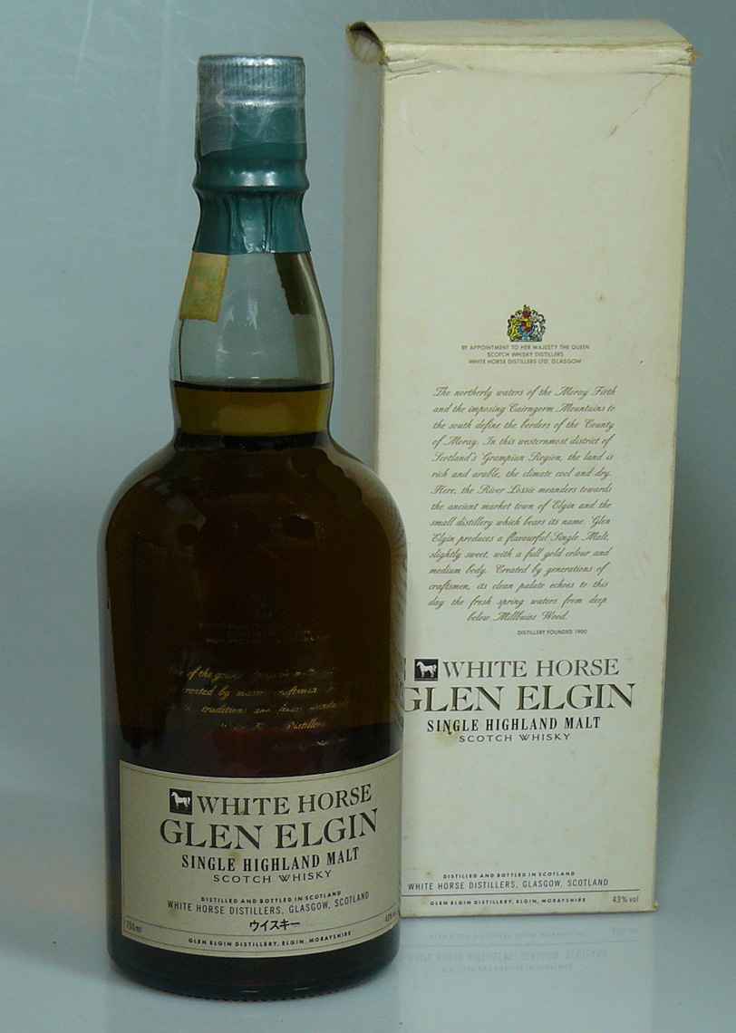 Auld River Whisky ウイスキー・オールドボトル・スコッチ・ビンテージ専門店 / GLEN ELGIN ホワイトホース  東アジア向け限定発売 1994年