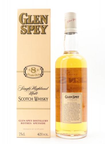 Glen Spey 8年 80年代前半オフィシャルボトル 箱入 75cl 40%