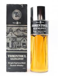 Tomintoul-Glenlivet 化粧瓶型ボトル 1980年代前半 ドイツ輸入品