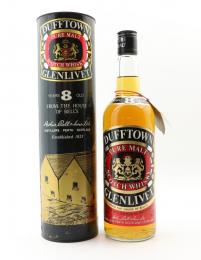 DUFFTOWN-GLENLIVET 8年 FROM THE HOUSE OF BELL'S 70s