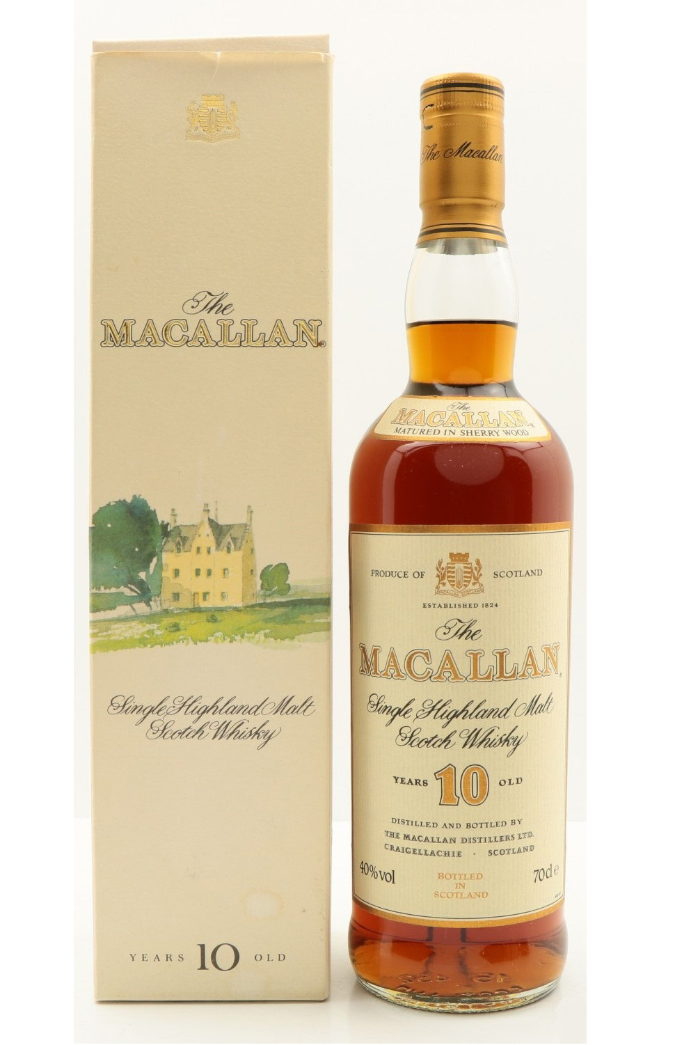 今ダケ送料無料 マッカラン 10年 オールドボトル 旧ボトル Macallan 12