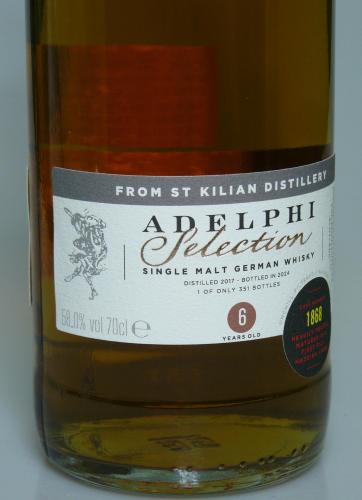 St. Kilian 6年 2017 Heavily Peated Madeira Cask
