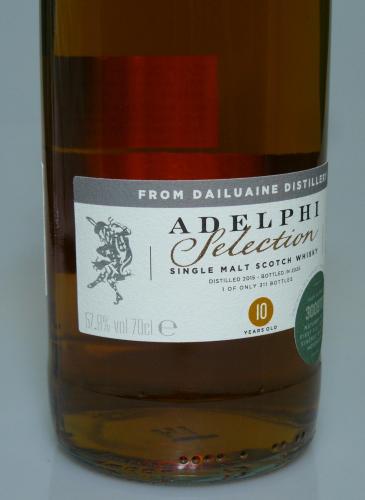 DAILUAINE 2015 1st Fill Pedro Ximinez Sherry HHD