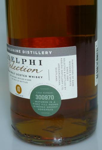 DAILUAINE 2015 1st Fill Pedro Ximinez Sherry HHD