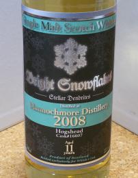 Mannochmore マノックモア11年 2008 スノーフレークス 食前酒として素晴らしい