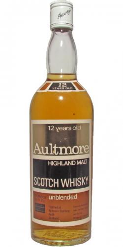 AULTMORE 14年 1970年代オフィシャルボトルを再現　トンプソン兄弟
