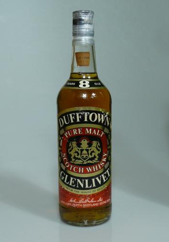 Dufftown-Glenlivet 8年 75CL  46°G.L. 80°PROOF