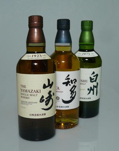 SUNTORY サントリー　山崎　白州　知多　3本セット　箱入り　2019年以前流通