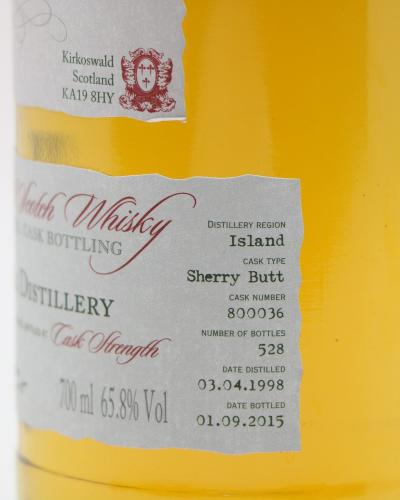 LEDAIG 17年 1998-2015 シェリーバット 65.8% A.D.RATTRAY