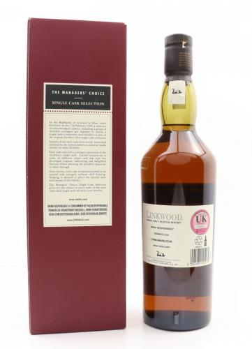 Linkwood 12年 1996 The Managers' Choice シェリー樽　