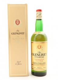 The GLENLIVET 12年 Unblended all malt 1975年頃 英国流通品