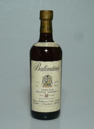 Ballantine's 30年 75cl　1980年代末の瓶詰、90年代初頭の日本輸入