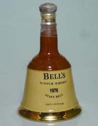 BELL'S SCOTCH WHISKY 1976 STAFF BELL 従業員表彰ボトル　