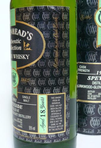 LINKWOOD-GLENLIVET 18年 1981 CADENHEAD'S