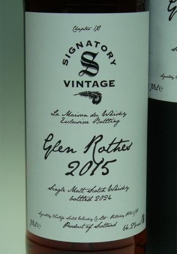 GLENROTHES ファーストフィル・シェリーバット WHISKY LIVE PARIS 2024