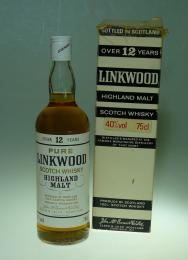 LINKWOOD 12年 PURE SCOTCH WHISKY HIGHLAND MALT 白札