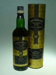 消滅蒸留所 Inverleven 1969 Cadenhead's Chairman's Stock