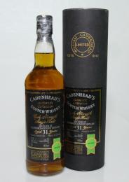 Glenfiddich-Glenlivet 31年 シェリーカスク Cadenhead's