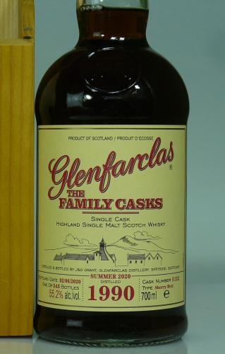 GLENFARCLAS 1990-2020 5122番 The Family Casks