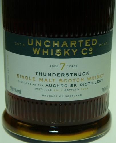 【大黒天物産協賛 追悼特別セール】 AUCHROISK 7年 2017 THUNDERSTRUCK