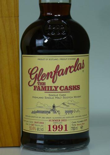 GLENFARCLAS 30-31年 1991 樽番号5679 The Family Casks
