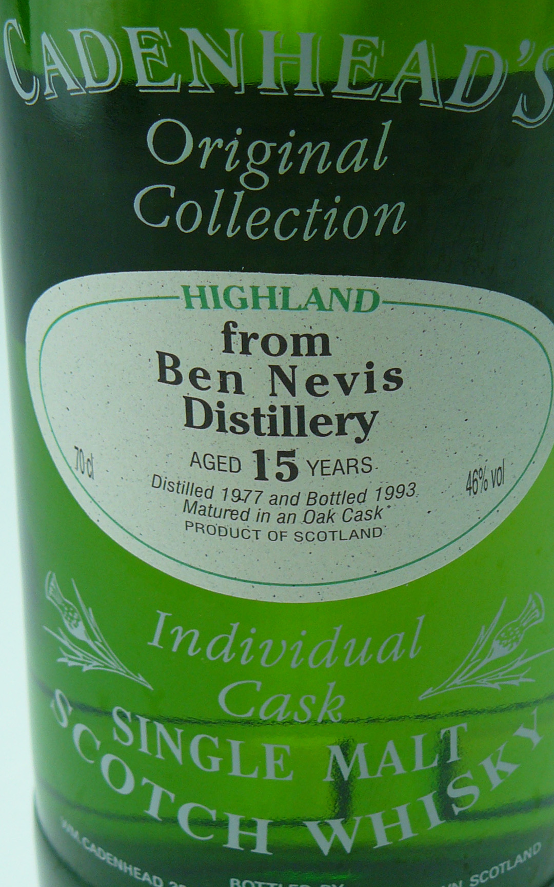 Auld River Whisky ウイスキー オールドボトル スコッチ ビンテージ専門店 Ben Nevis ベンネビス15年 1977 1993 Cadenhead S