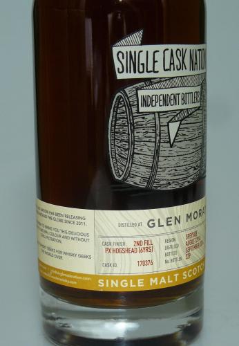 GLEN MORAY 10年 PXシェリーHHD 2014 シングルカスクネーション　　