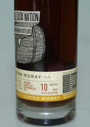 GLEN MORAY 10年 PXシェリーHHD 2014 シングルカスクネーション　　