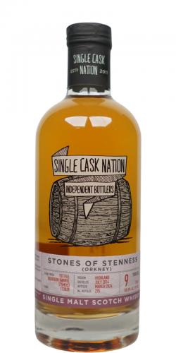 STONES OF STENNESS ハイランドパーク9年 HHD樽 シングルカスクネーション　