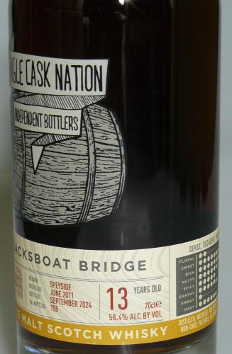 BLACKSBOAT BRIDGE グレンファークラス13年 シェリー樽 シングルカスクネーション