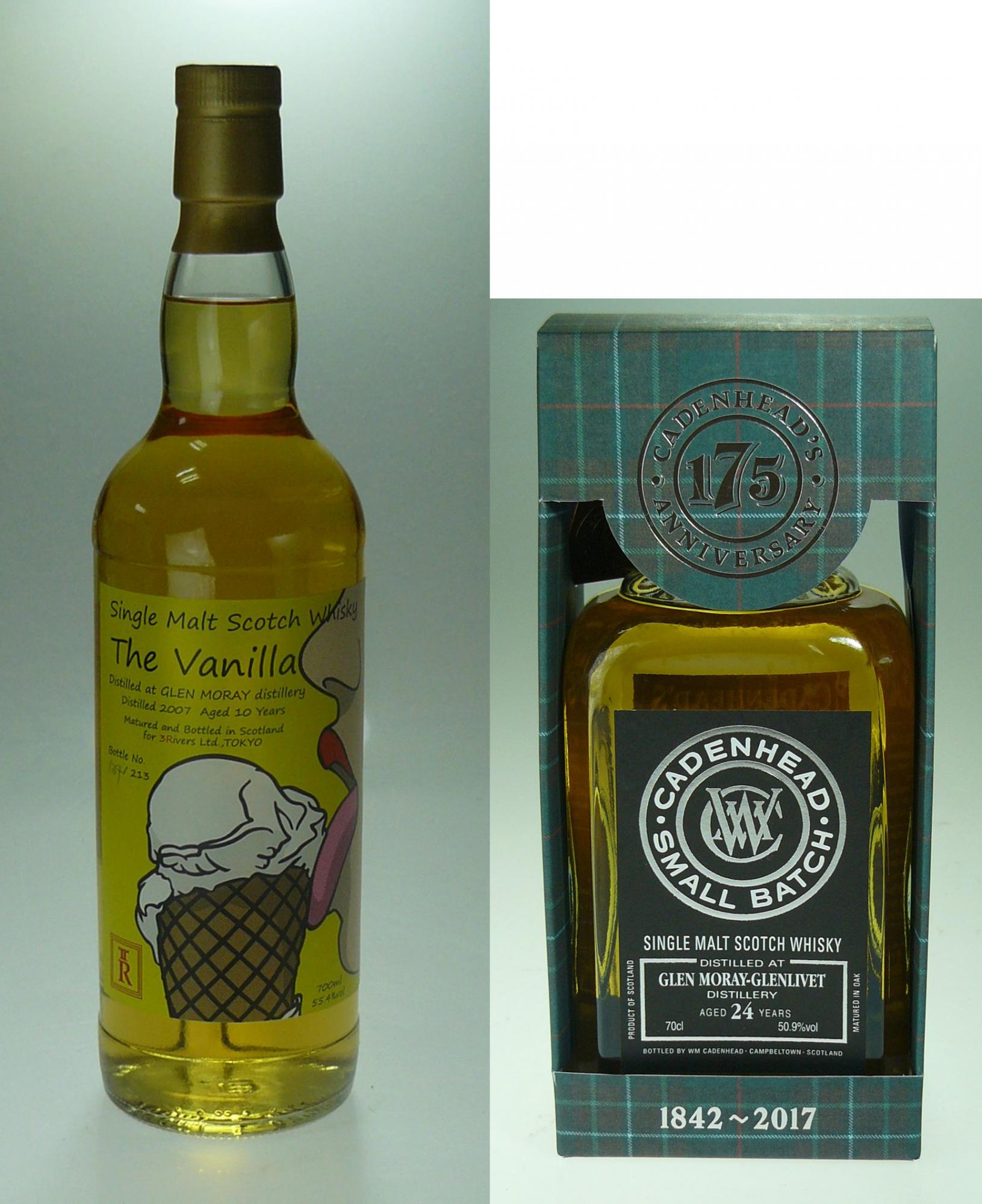 Auld River Whisky ウイスキー オールドボトル スコッチ ビンテージ専門店 Glen Moray グレン マレイ セット The Vanilla Small Batch