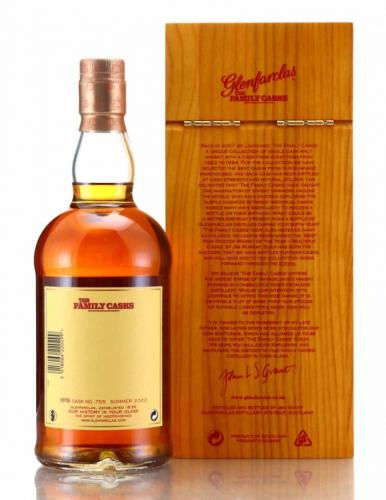 貴重品 驚愕 GLENFARCLAS 44年 1978 4th-Fill HHD ファミリーカスク