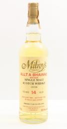 Allt-a-Bhainne オルタベイン14年 1981-1995 MILROY'S ミルロイ　